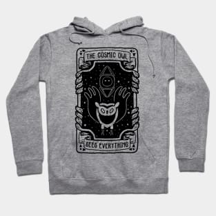 adventure time, the cosmic owl from adventure time in an awesome tarot card design Hoodie